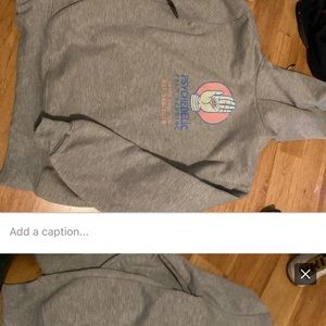 URBAN OUTFITTERS PSYCHADELICS GREY HOODIE